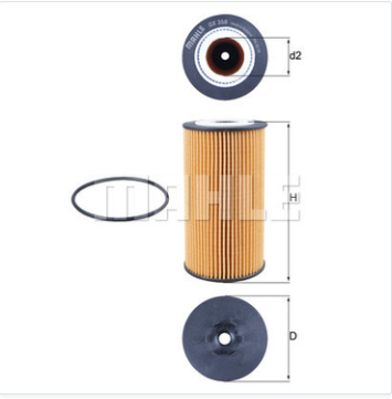 MAHLE Oil Filter Kit - 079198405A